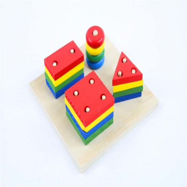 Pachet Jucarii din lemn Montessori  Educative  14 jocurii [7]