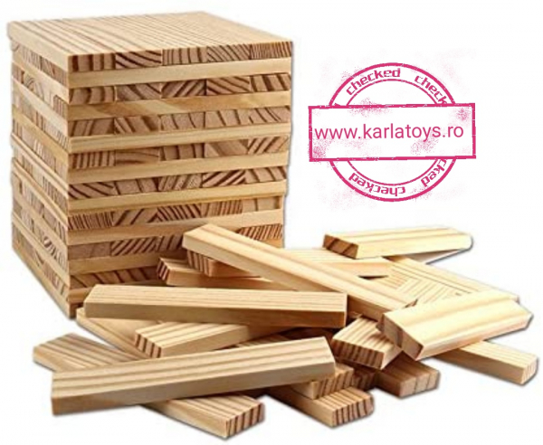Joc Constructie din lemn natur 300 piese [2]