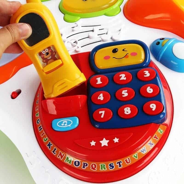 Masuta activitati  interactiva  2 in 1 Fun Learning bebe [2]