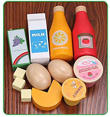 Set Bucatarie si Frigider de lemn Capsunica [6]
