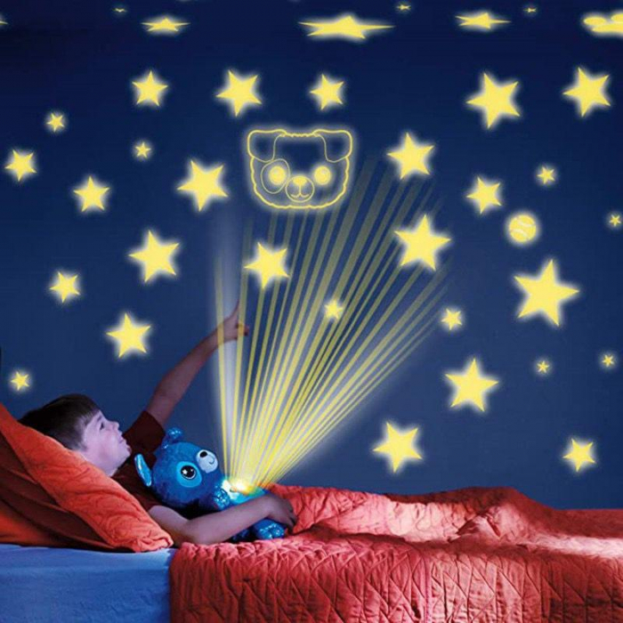 Animal de pluș cu proiector de lumină Unicorn Alb [4]