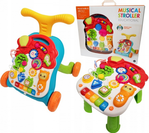 Antepremergator copii 3 in 1 Musical Stroller [4]