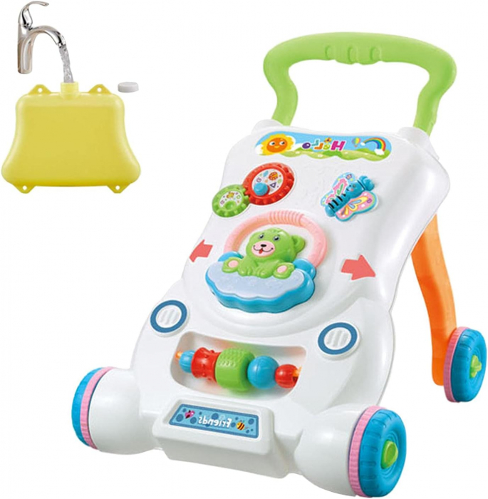 Antepremergator Copii cu muzica si lumini Ursulet [3]