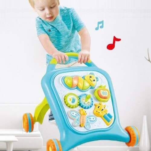 Antepremergator Happy Music Baby cu Animale si bile [5]