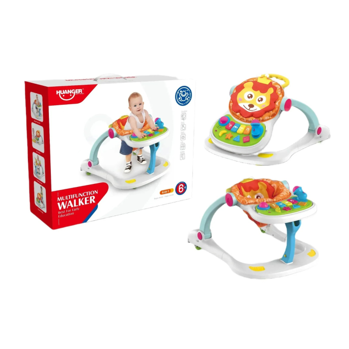 Antepremergator Scaun de Masa Multifunctional 4 in 1 – Lion [1]