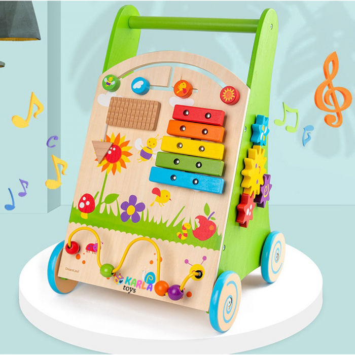 Antepremergator cu Activitatii Montessori din lemn [2]