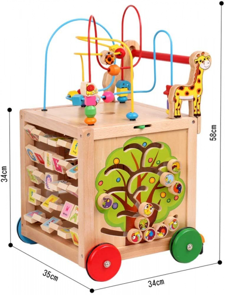 Antepremergator din Lemn Montessori 6 in 1 [3]