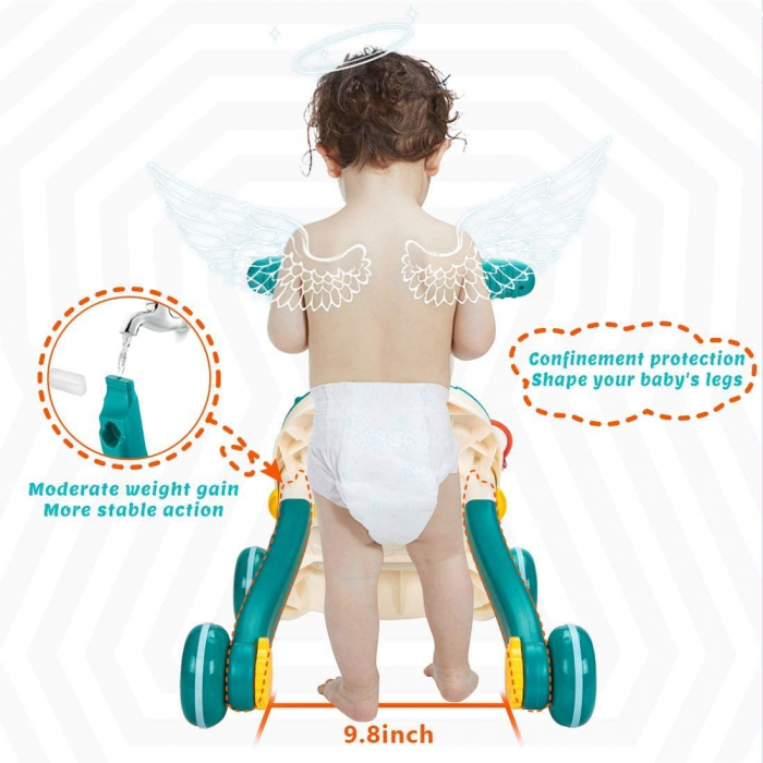 Antepremergator si Masuta Activitatii Copii 2 in 1 Huanger [6]