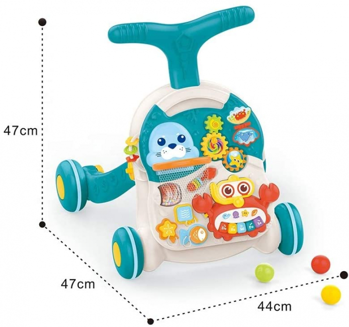 Antepremergator si Masuta Activitatii Copii 2 in 1 Huanger [3]