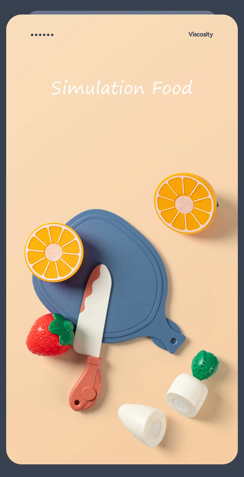 Set de joaca recunoastere fructe si legume [4]