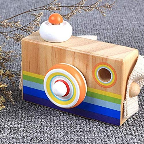 Aparat foto din lemn copii - Camera foto din lemn de jucarie [6]