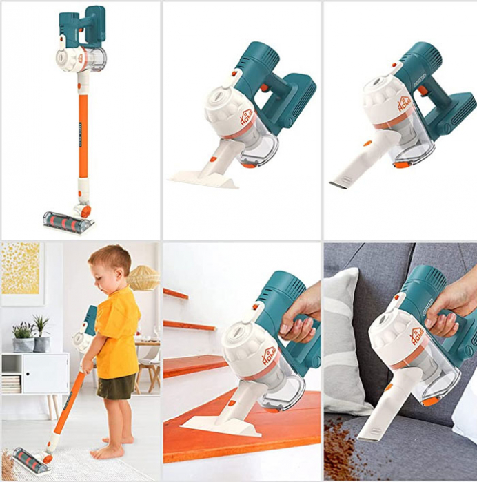 Aspirator Vertical pentru Copii 3 in 1 Lumini si Sunete [5]