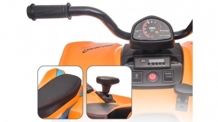 ATV Electric pentru copii cu Telecomanda si roti din Spuma EVA [3]