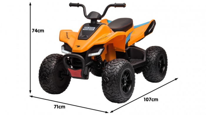 ATV Electric pentru copii cu Telecomanda si roti din Spuma EVA [5]