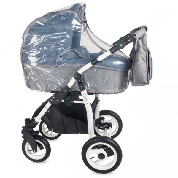 CARUCIOR MODULAR 3 IN 1 COCCOLLE GIOIA  HUSA DE PICIOARE- PLOAIE [3]