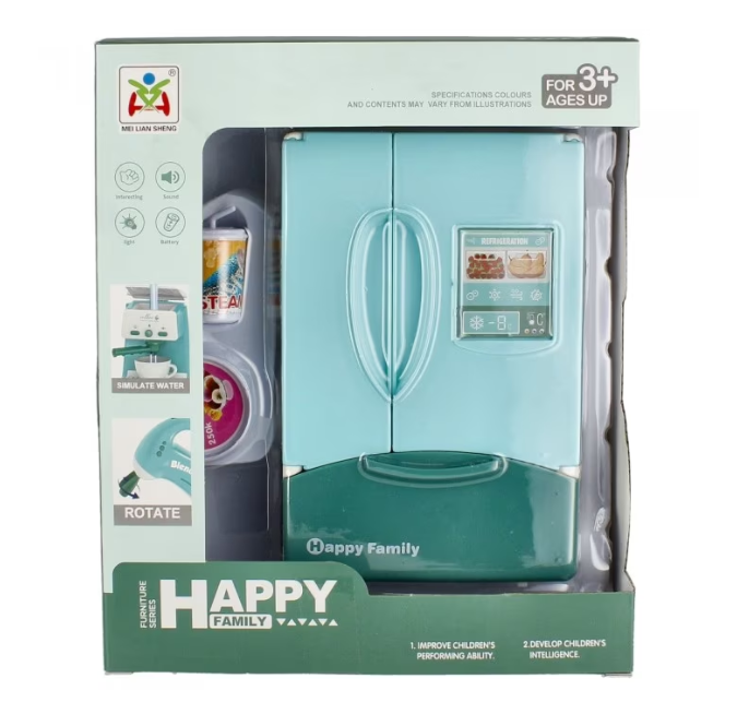 Frigider pentru copii, Mega Creative, Plastic, Turcoaz [1]