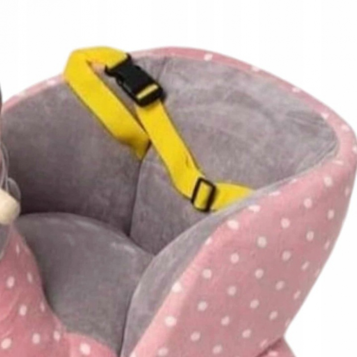 Balansoar Muzical Calut Roz 2 in 1Rocker si Ride-On cu Melodii [4]