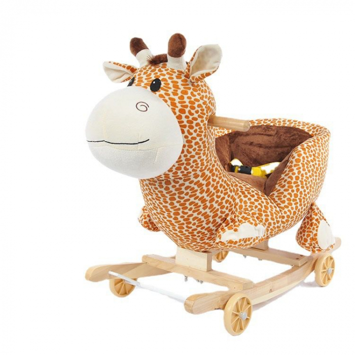 Balansoar muzical din plus Girafa 2in1 [5]