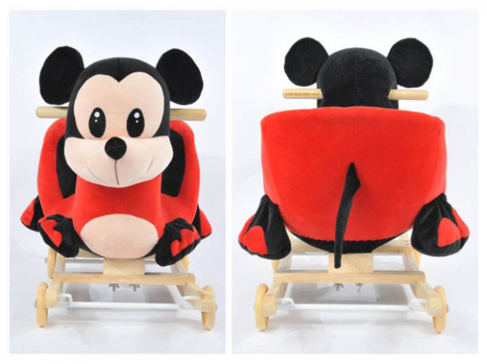 Balansoar muzical din plus Mickey Mouse  2 in 1 [2]