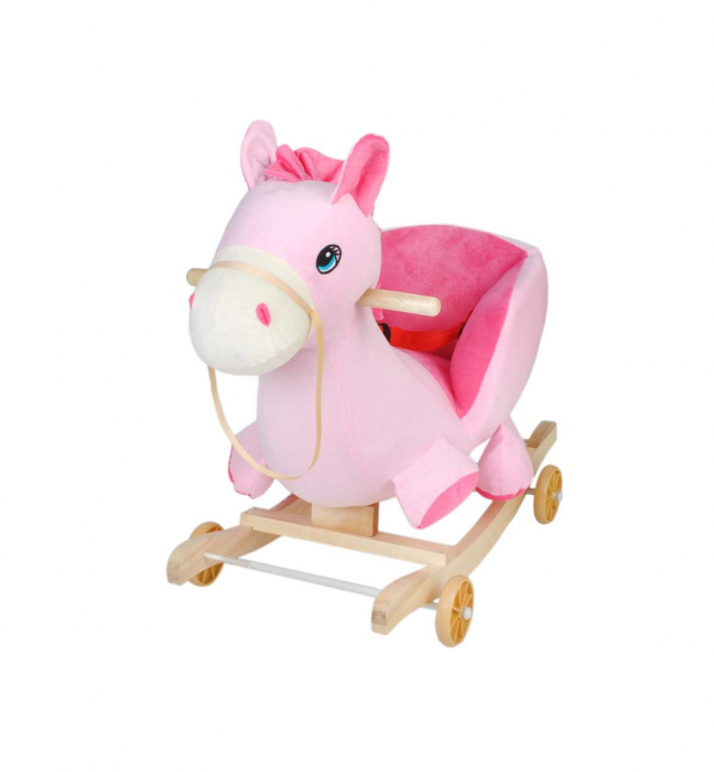 Balansoar muzical din plus Unicorn Roz 2 in 1 [1]