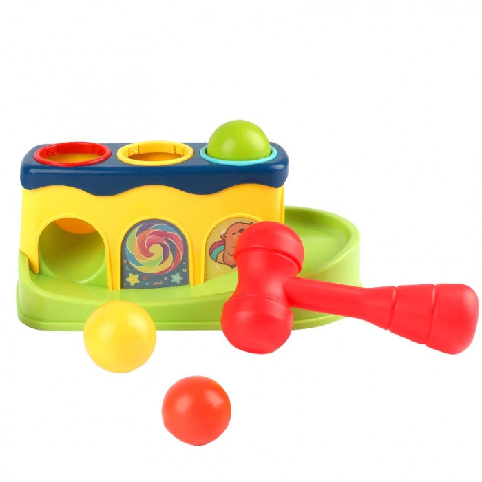 Joc Interactiv Cicanel cu bile  Banc cu bile si pista Huanger [2]