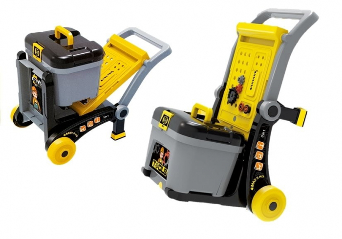 Banc de Lucru 2 in 1 Troler cu Unelte Deluxe Tools Set [3]