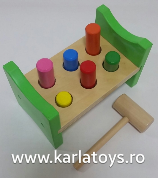Banc de Lucru din Lemn cu Ciocanel Hammer [4]