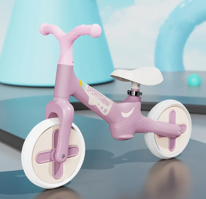 Bicicleta Ergonomica de Echilibru Balance Start – Bicicleta Fara Pedale Roz [2]