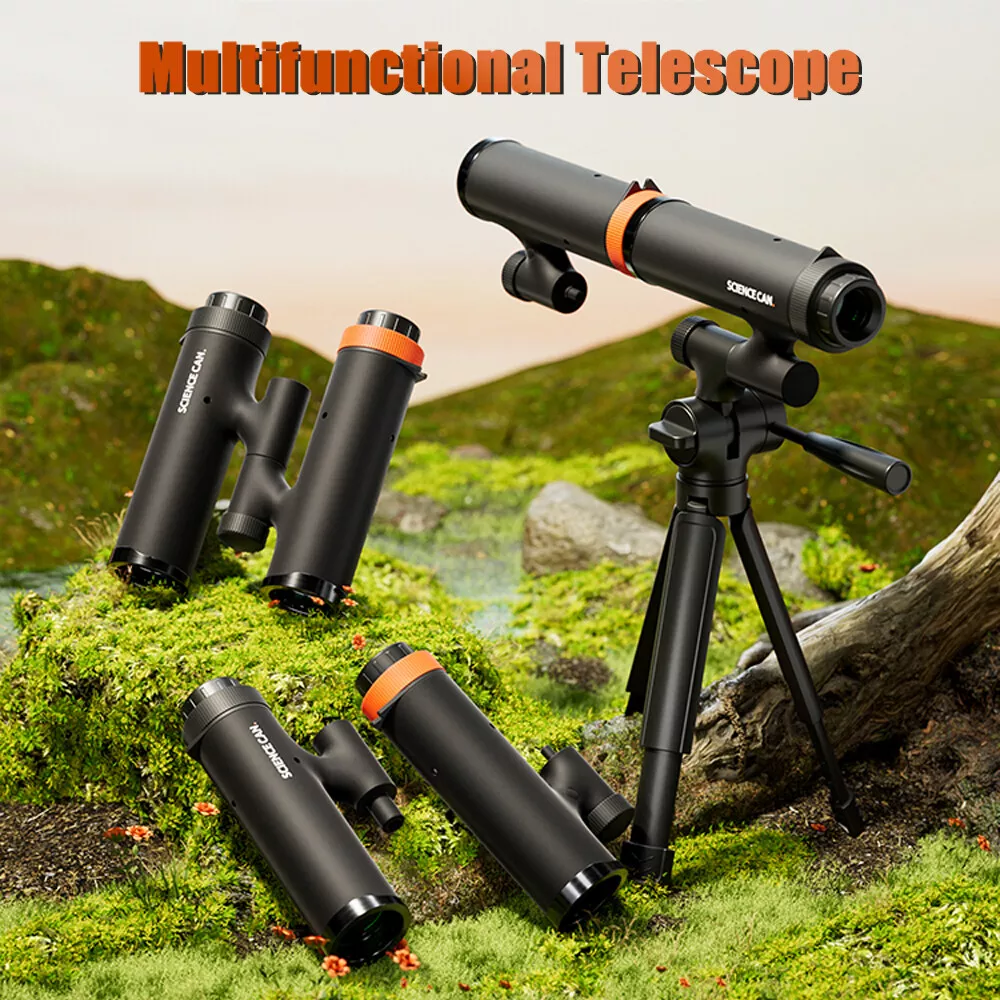 Binoclu Telescop 2 in 1 pentru Copii Science Can [3]