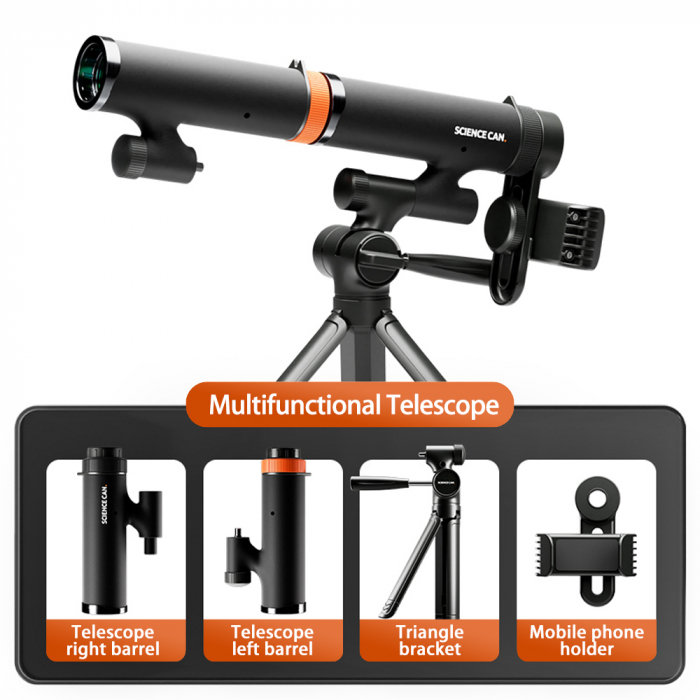 Binoclu Telescop 2 in 1 pentru Copii Science Can [6]