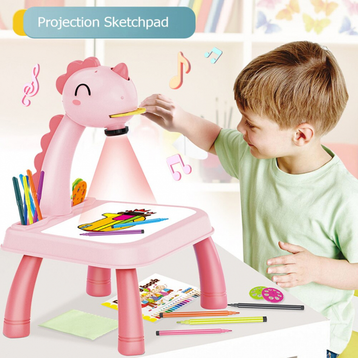 Birou cu Proiector Dinozaur de Imagine si  Accesorii [3]