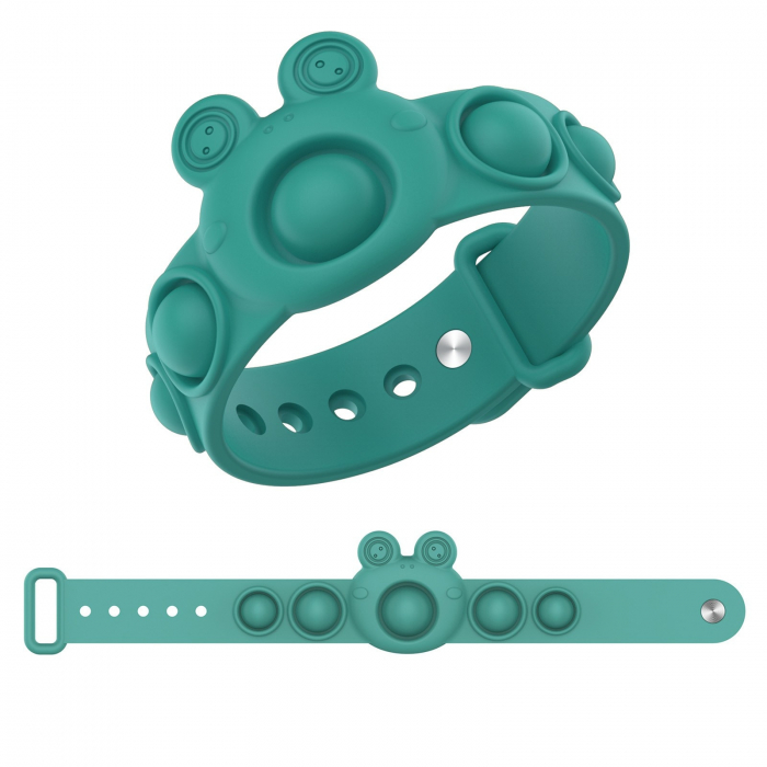 Bratara senzoriala Pop It  Push Bubble Fidget din silicon [2]