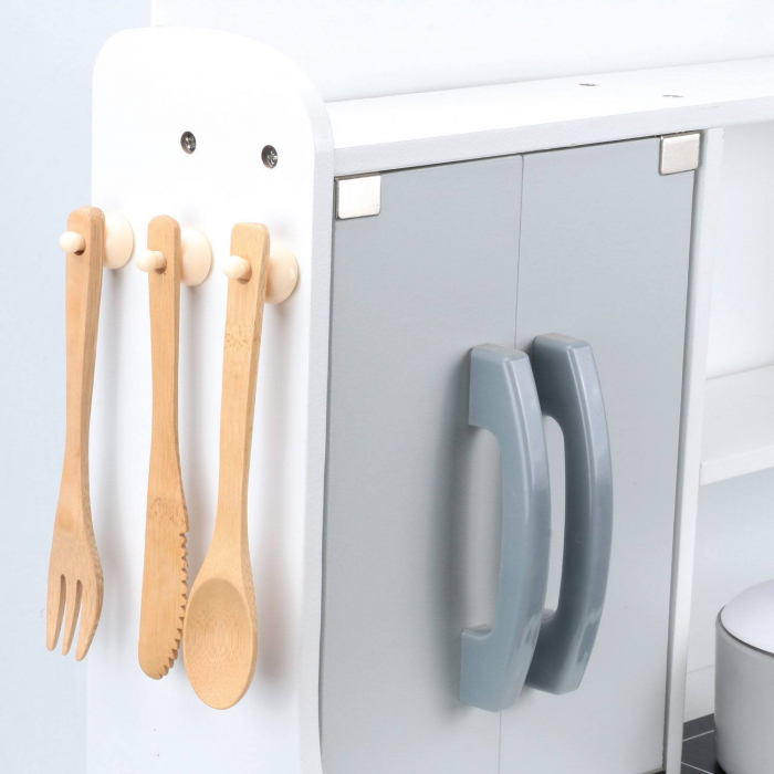Bucatarie din Lemn cu Msina de Spalat si Accesorii - Set Complet KABI [7]