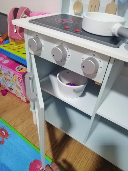 Bucatarie din Lemn cu Sunete si Lumini Kitchenette [12]