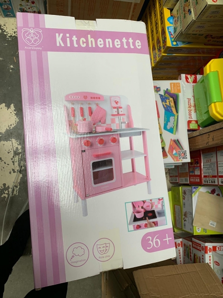 Bucatarie din Lemn cu Sunete si Lumini Kitchenette [4]