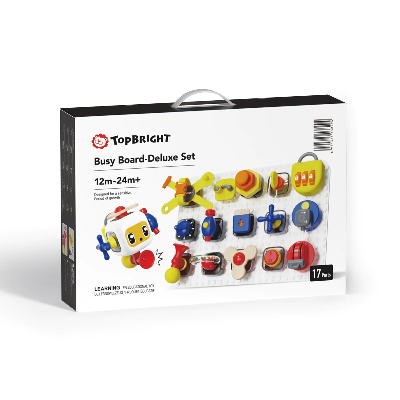 Busy Board senzoriala Montessori Lego Delux TopBright [2]
