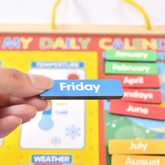 Calendar magnetic, tabla cognitiva [4]