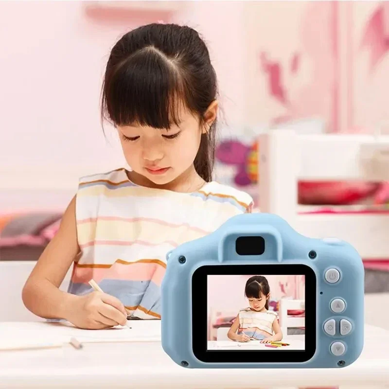 Camera Foto pentru Copii Albastru – Moduri Foto, Video FULL HD [2]