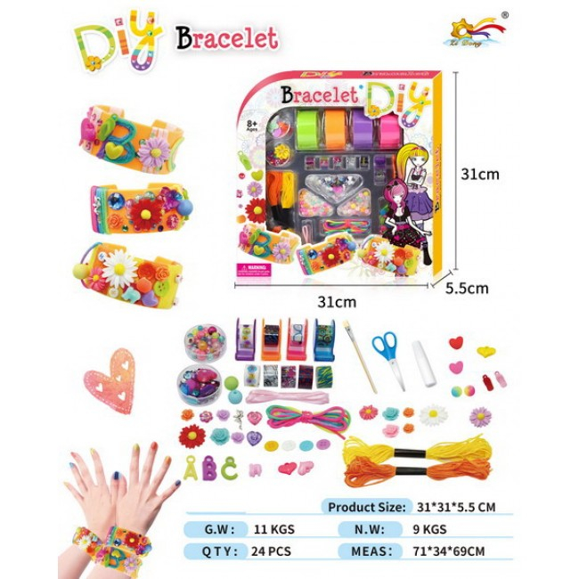 Set creativ pentru realizarea bratarilor cu accesorii [2]