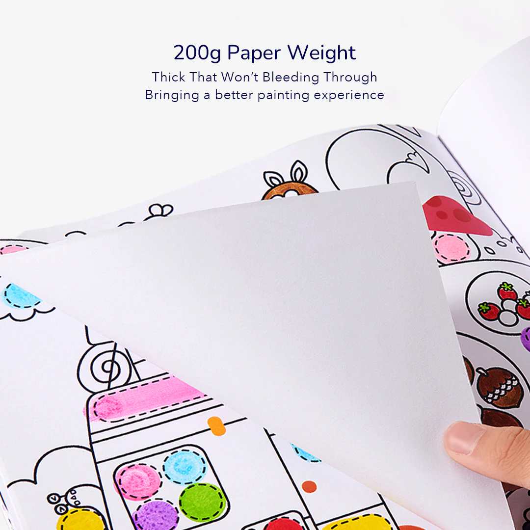 Carte de Colorat Magic Dot 02 Wonderland [3]