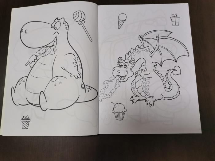 Set 3 Carti  de colorat pentru Copii cu desene Mari [5]