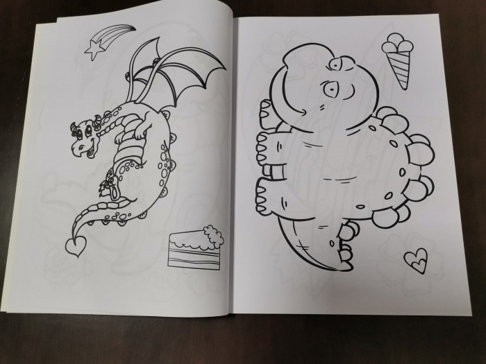 Set 3 Carti  de colorat pentru Copii cu desene Mari [8]
