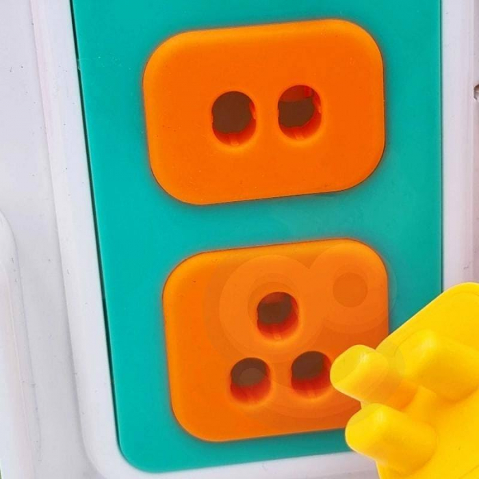 Jucarie Bucatarie tip Montessori 10 in 1 din plastic cu multe activitati [4]