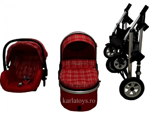 Carucior 3 in 1 transformabil Baby Care [2]