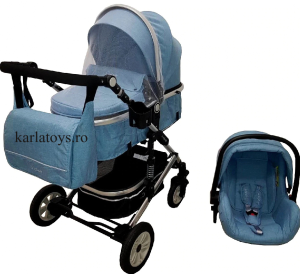 Carucior 3 in 1 transformabil Baby Care [5]