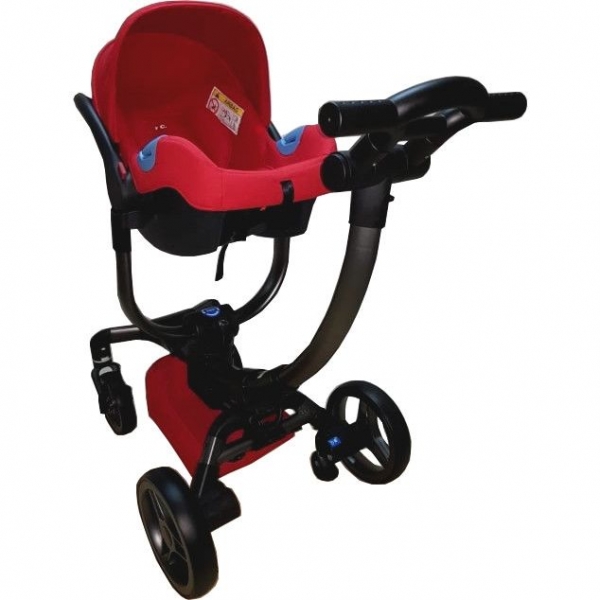 Carucior copii 3 in 1 transformabil 360" sasiu aluminiu -Scoica [2]