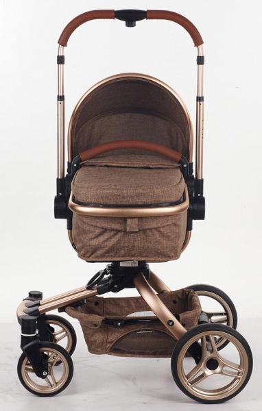 Carucior copii Transformabil 2 in 1 360' Baby Care  Șasiu aluminiu [2]