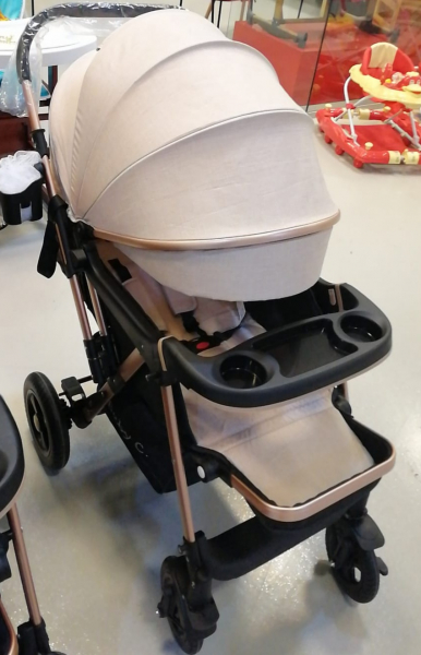 Carucior sport Baby Care cu masuta si husa de picioare [5]