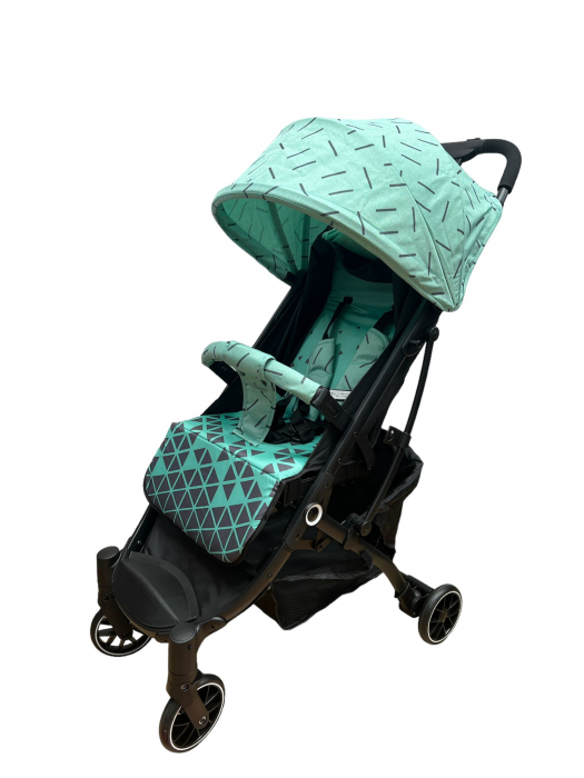 Carucior sport cu pozitie de somn, turcoaz [4]