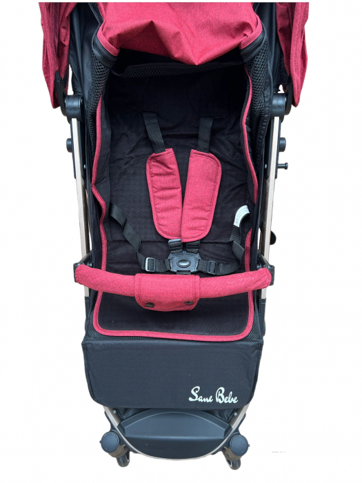 Carucior sport cu pozitie de somn, rosu [4]